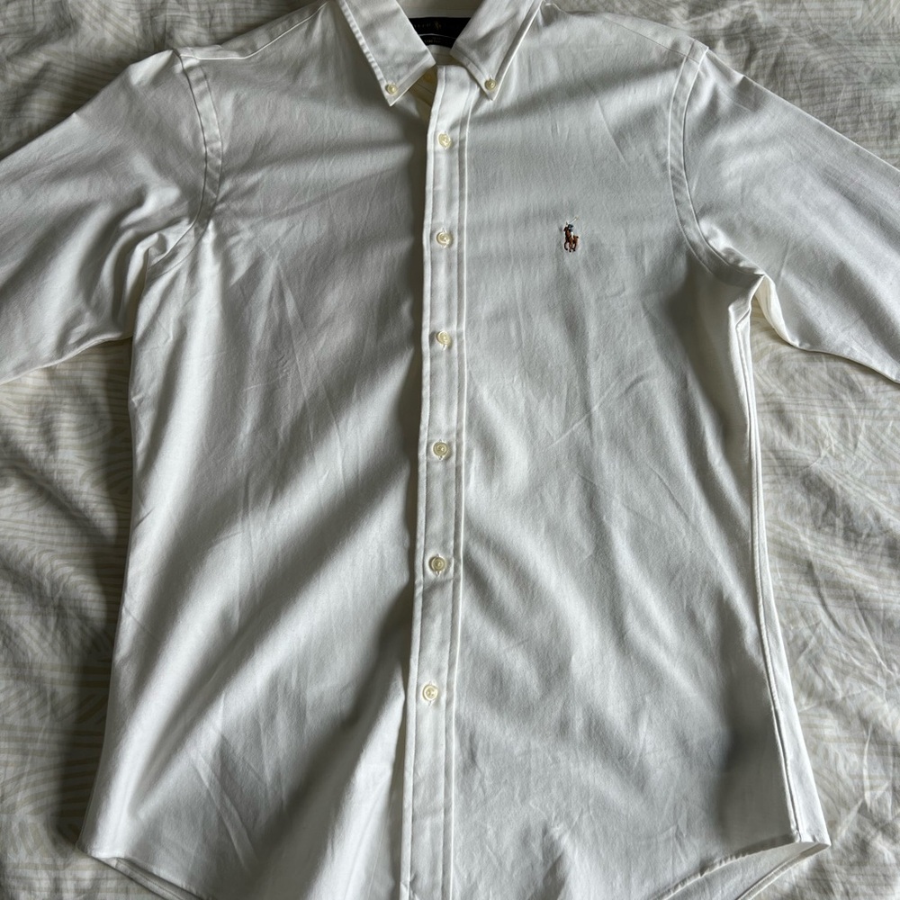 Ralph Lauren White Oxford Shirt